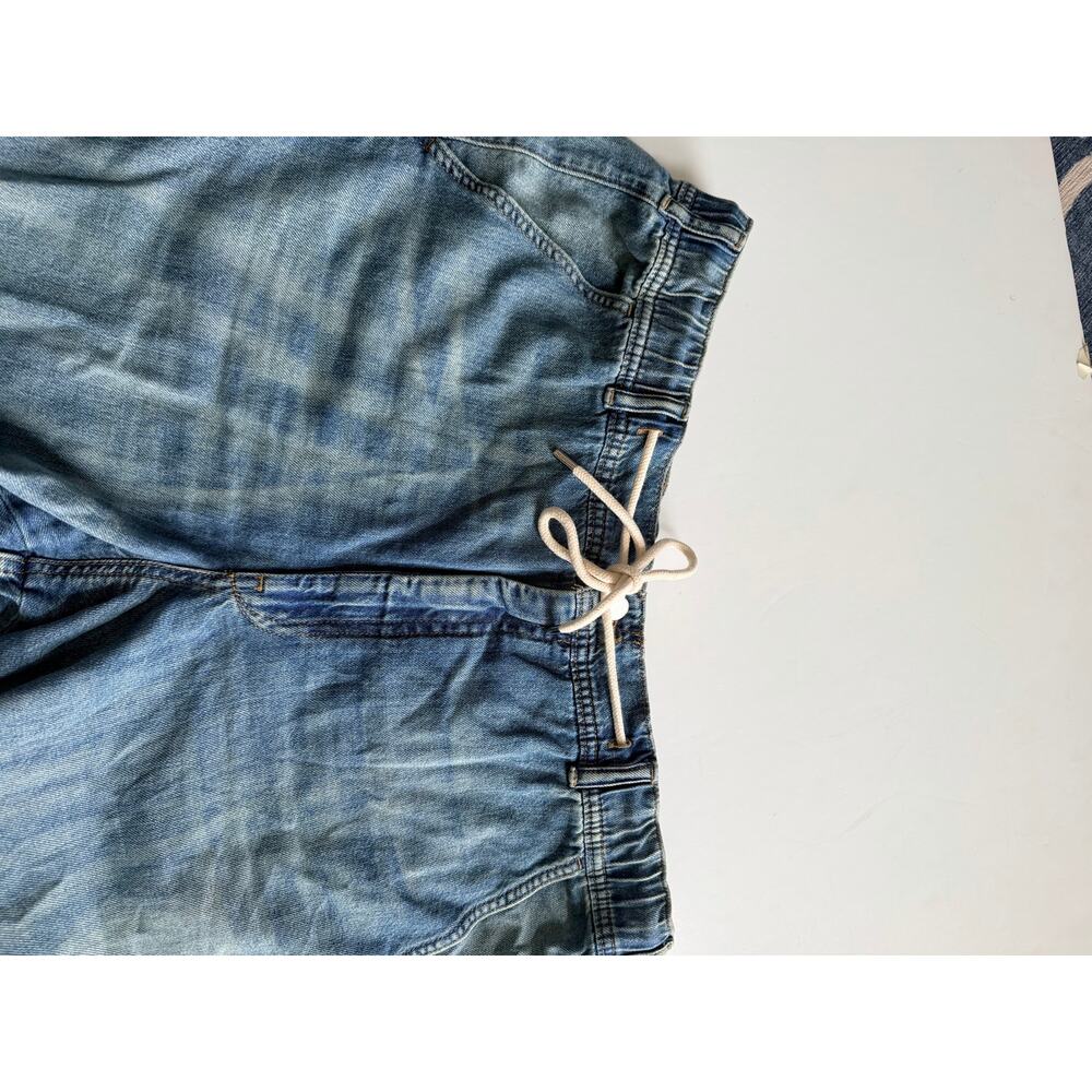 Pilcro Adi Pull-On Mid-Rise Flare Denim Jeans Anthropologie xl - Picture 9 of 9